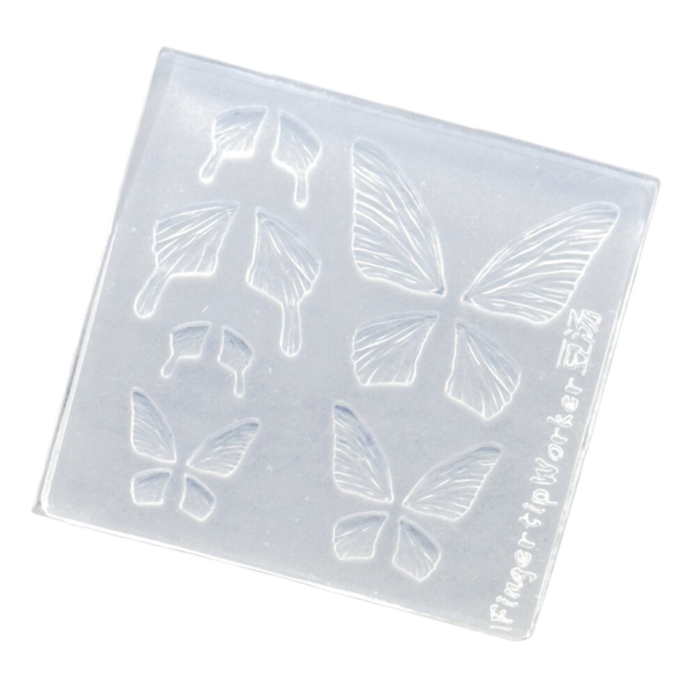 Silicone butterfly wing jewelry mold for epoxy resin crafts
