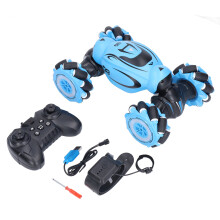 Carrinho de controle remoto com sensor de gestos, luzes e música, rotação de 360 em ambos os lados, tração nas quatro rodas para uso off-road,