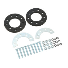 Reinforced Washer Sprocket Mount Kit Rubber Pads Kit With Sturdy Simple Installation Prevents Loose Sprockets For2Stroke Motorised Bikes Aluminum