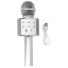 Micreafón Karaoke Mód Duet le Monatóireacht Athfhuaime & Cluasáin Cainteoir Ard Iontógtha Micreafón Gan Sreang Bluetooth Meaisín Inaistrithe