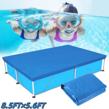 Rectangular Pool Cover for 8.5FT5.6FT. Pools - Great Summer Pool Cover