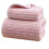 Ensemble de 2 serviettes en polaire corail douce 1