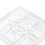 Divided Tray with Lid Plastic Large 11