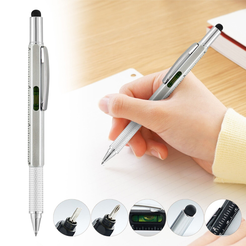 Pen,Multitool Pen For Men Â Stocking Stuffer Gift Idea For Dad, Teachers, And Him, Features Ruler, Screwdriver, And Ballpoint Pen (1Ml) 9181073398001