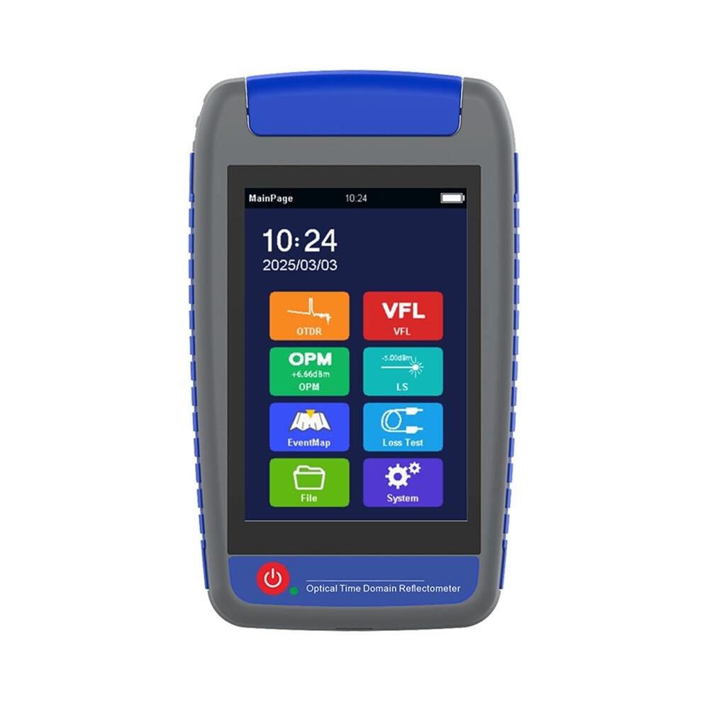 Otdr Fiber Tester 1550Nm Event Map Opm Ols Visual Fault Locator Gpon Epon Network Active Live Cable Testing A 4712522562282