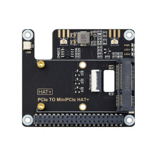 For Raspberry Pi 5 PCIe to MiniPCIe Adapter Board Compatible with MiniPCIe Wireless NIC Support USB