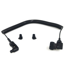 Optic Fiber Sync Cord Cable for Underwater Strobes Fiber Optic Cable L-Shaped Ideal for Diving Lighting Systems