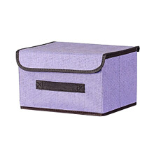 Foldable Fabric Storage Box with Handles & Dividers – Compatible with Closet, Bedroom, Living Room