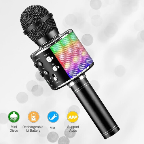 Wireless Karaoke Machine for Kids with Voice Disguiser