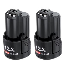 High-Capacity 4000mAh Li-Ion Battery for  12V/10.8V - Compatible with BAT411, BAT412, BAT413 Series
