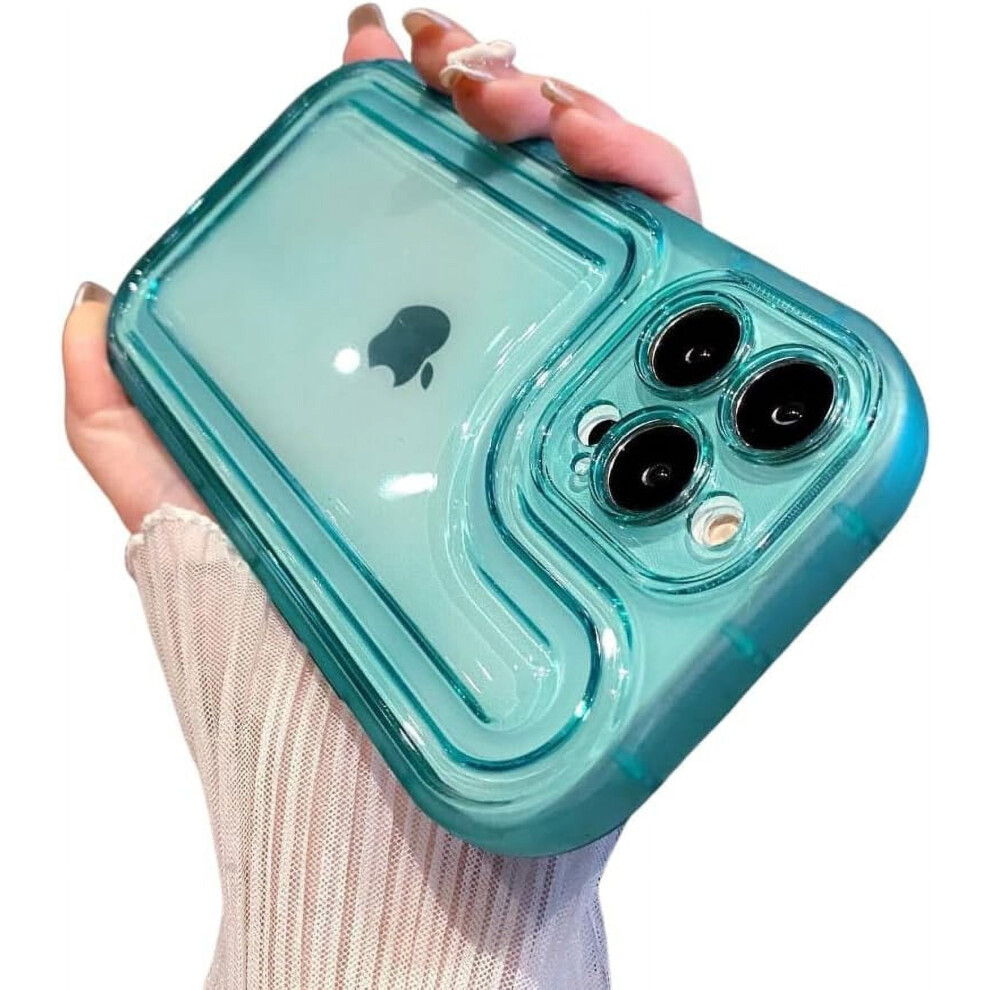 Silicone Phone Case For Iphone 15 Pro Macaron Blue 902370125126