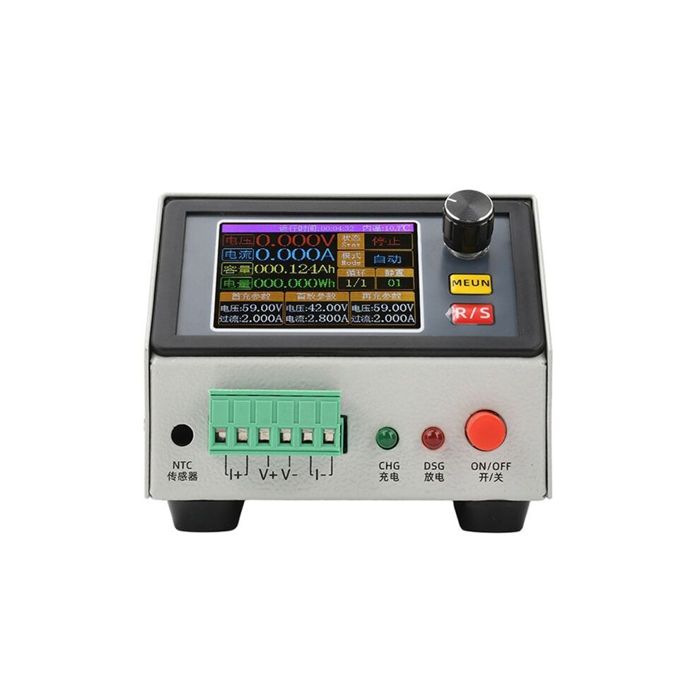 Cnc Electronic Load Tester 150W 12V/1A 2.4-Inch Color Screen Lithium Battery Capacity Measuring Instrument 10A 20A 6032794286173