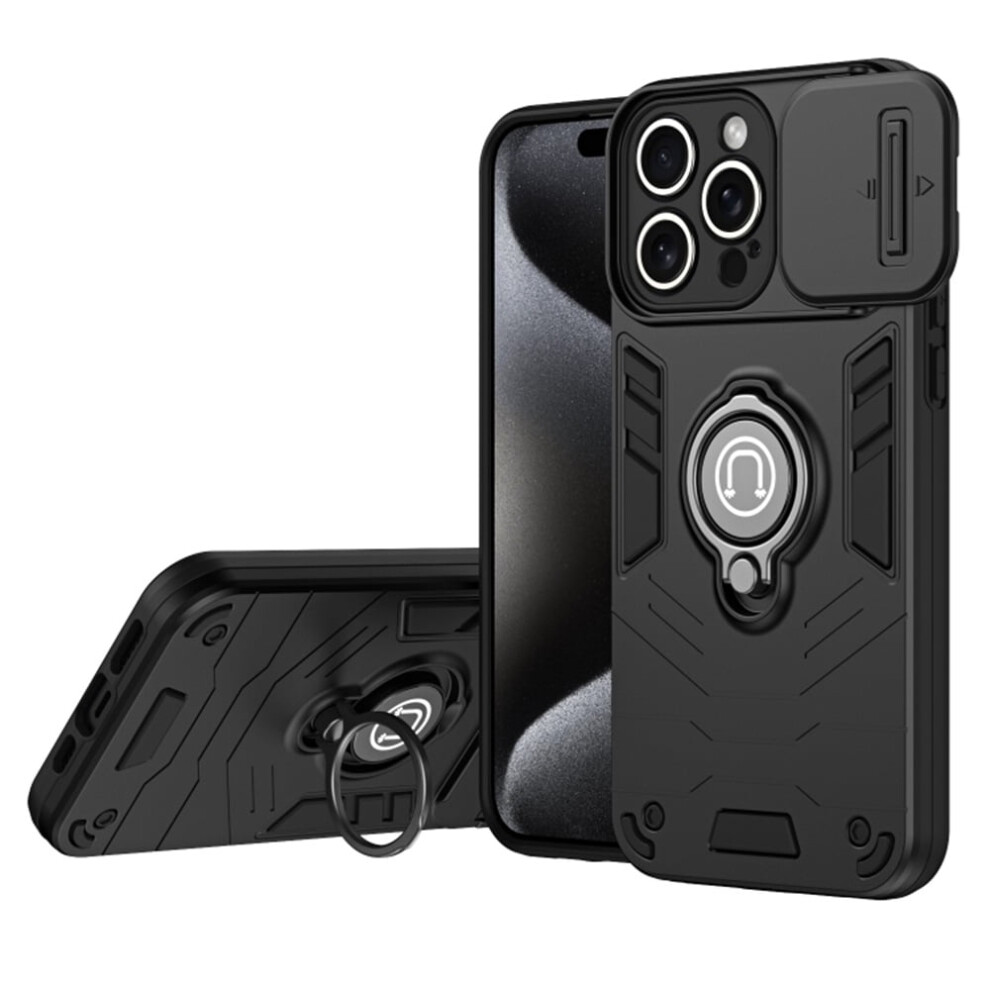 Iphone 16 Pro Case With Slide Camera Cover And Rotatable 9152228996298