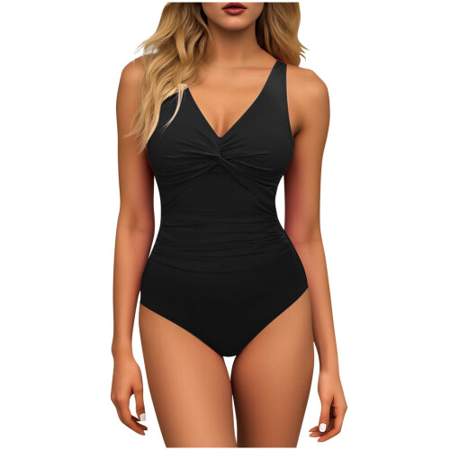 Women's Tummy Control One-Piece Swimsuit Push-Up Full