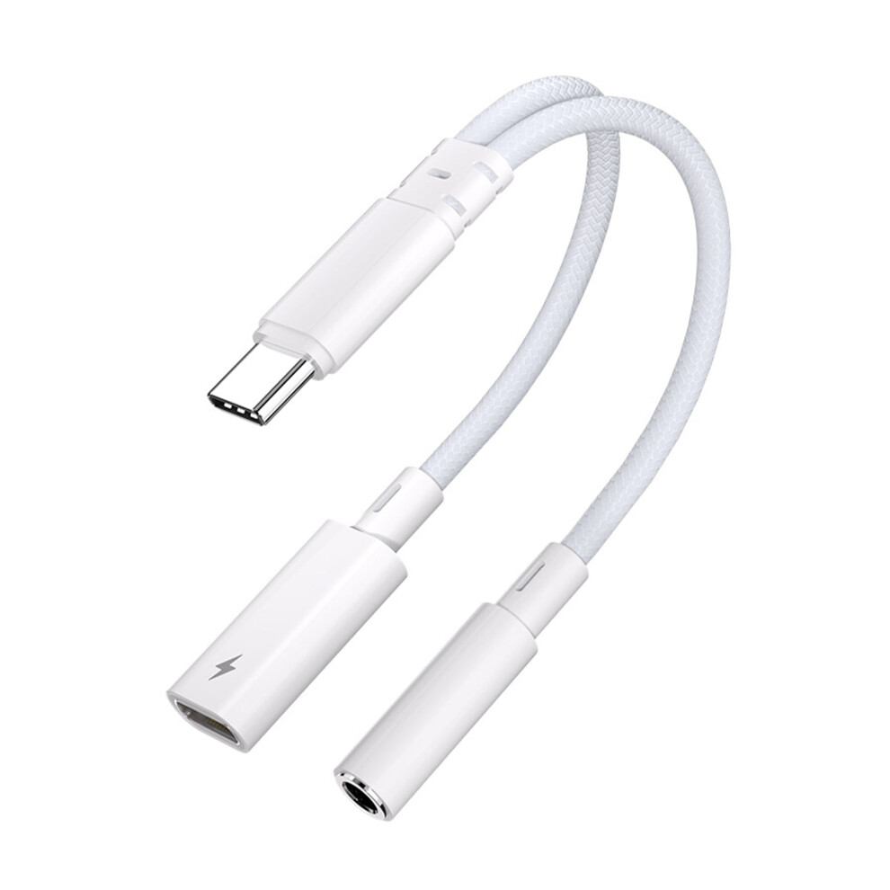 Usb-C Headphone Adapter With 3.5Mm Port And Splitter, 902370157448