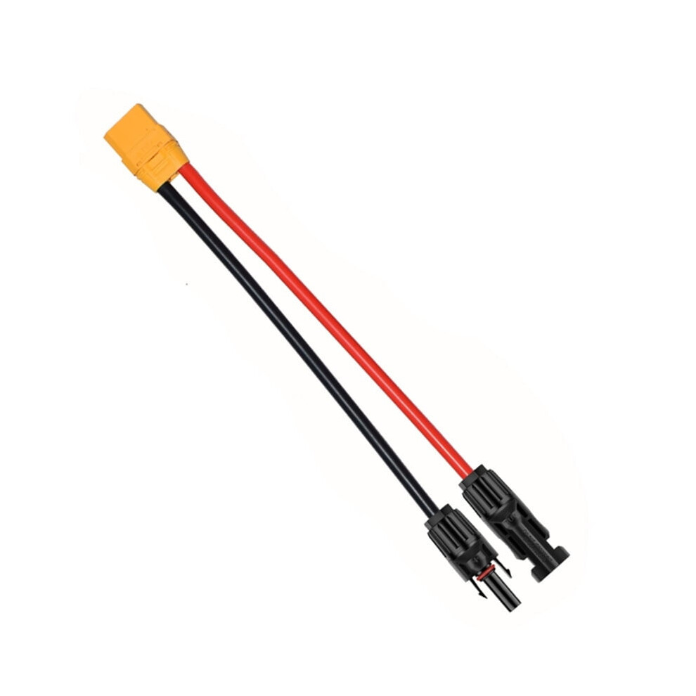 Solar Panel Connector To Xt90 Male Adapter Cable 10Awg 902370156465