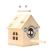 Decorative Storage Natural Birdhouses Nestings Breeding Bird House Providing Safe Breeding Environment