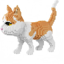 Little Yellow Cat bouwset met dieren voor jongens en meisjes van 14 jaar en ouder. Niet compatibel met Lego.