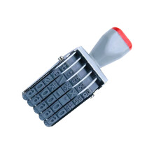 Multifunctional Number Stamp Business Stamp Office Stamp 0-9 Adjustable Changeable Number Stamp Number Stamp