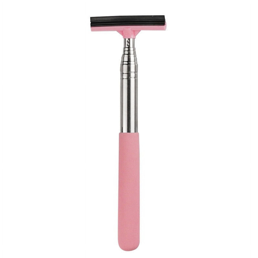 Mini Retractable Side Mirror Squeegee, Portable Car Rearview Wiper For Rainy/Foggy Weather Â Compatible With Most Cars 9558633993981