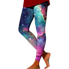 Women's High Waisted Lounge Leggings 3D Print Butter Soft