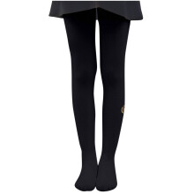 Child's Summer Solid Girls Tights Dance Botton Long Pants Soft Cute Full Length Pants Overalls Socks Black