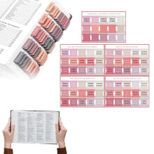 Office Supplies,. Pen Tabs 75 Tabs Boho Theme Laminated Tabs For Women And Men Tabs For Study Index Tabs Book Tabs Labels Tabs Pen Tab