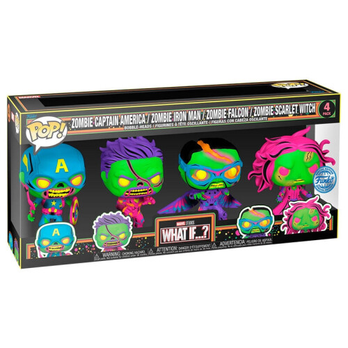 Marvel Was wäre wenn...? Exklusives POP-Paket - 4 Sammelfiguren