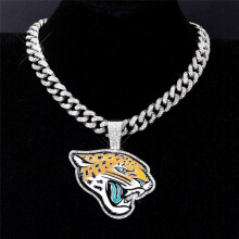 Hiphop-kuubalaiset ketjut, leopardipääriipus, 13 mm:n Miami-kuubalaiset ketjut, jäätynyt bling-hiphop-kaulakorut, muotikorut