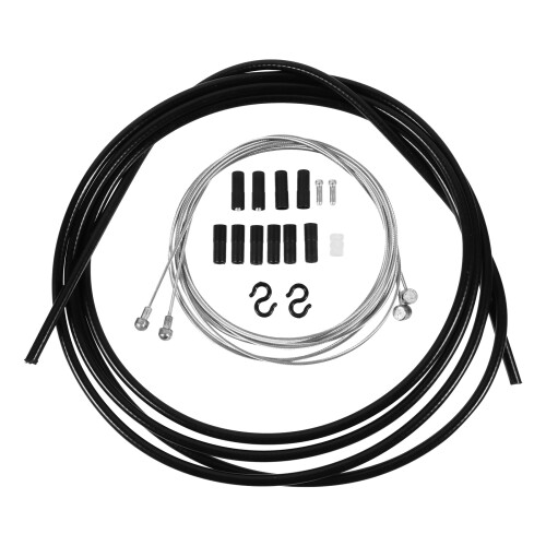 1 Conjunto De Cabo De Freio E Câmbio Para Bicicleta Com Bainha 2