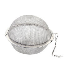 Stainless Steel Tea Mesh Filter for Loose Leaf Tea & Seasonings – Compatible with Most Tea Makers
