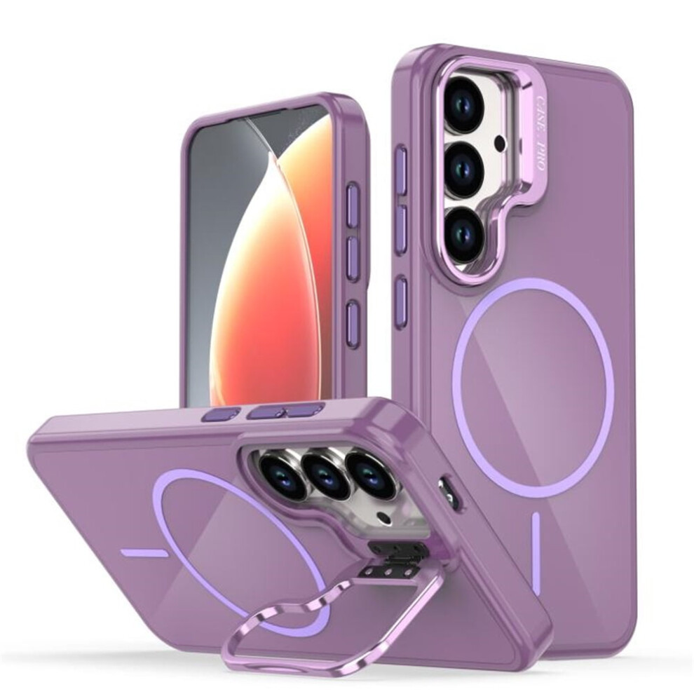Slim Frosted Tpu Case For Samsung Galaxy S25/S24 5G Purple 9170372604791
