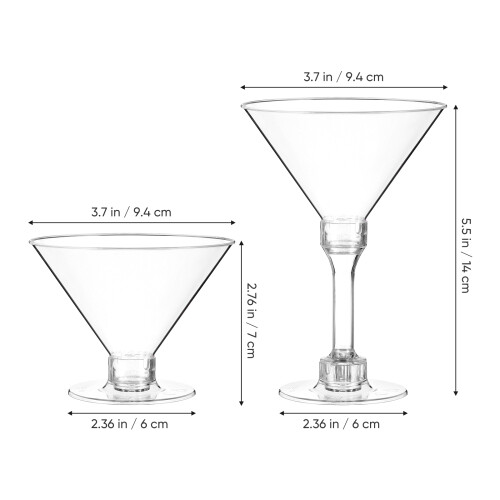 20 unid. copos pequenos transparentes para licor e coquetel 2