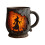 Halloween Witch Themed Ceramic Mug Spooky Forest Decor Coffee Cup 1