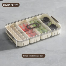 Topliu Spice Storage Container – Portable, Sealed, Transparent Lid, Non-Slip, for Pantry & Cooking