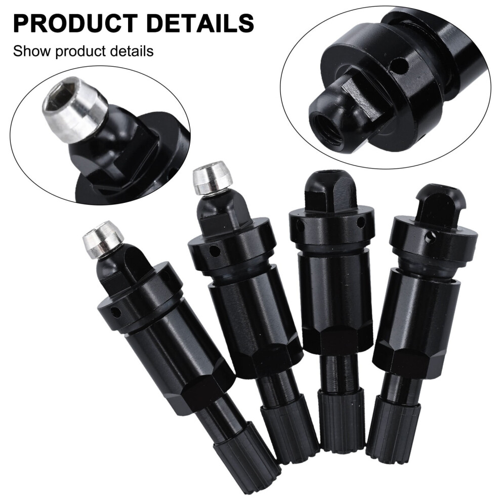 4Pc Tpms Aluminum Valve Stem Service Kit Replacemen For Tire Valves For Tesla 9181073400148