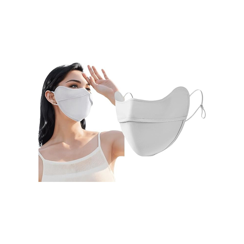 Uv Face Mask Sun Protection Ice Silk Cooling 1Pc 9180435637994