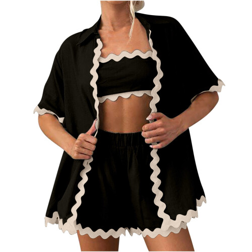 Γυναικείο σετ Summer2Piece για διακοπές, κρουαζιέρα, παραλία, καλοκαίρι, σετ με