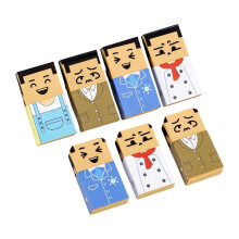 Funny Baldness Men Erasers Easy Erasing Pencil Eraser for Student Game Reward