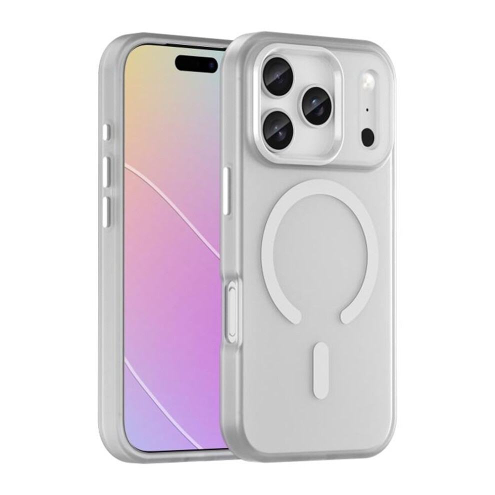 Slim Frosted Translucent Shockproof Iphone 17 Pro Case (Compatible With Magsafe), Anti-Fingerprint White 9485826582229