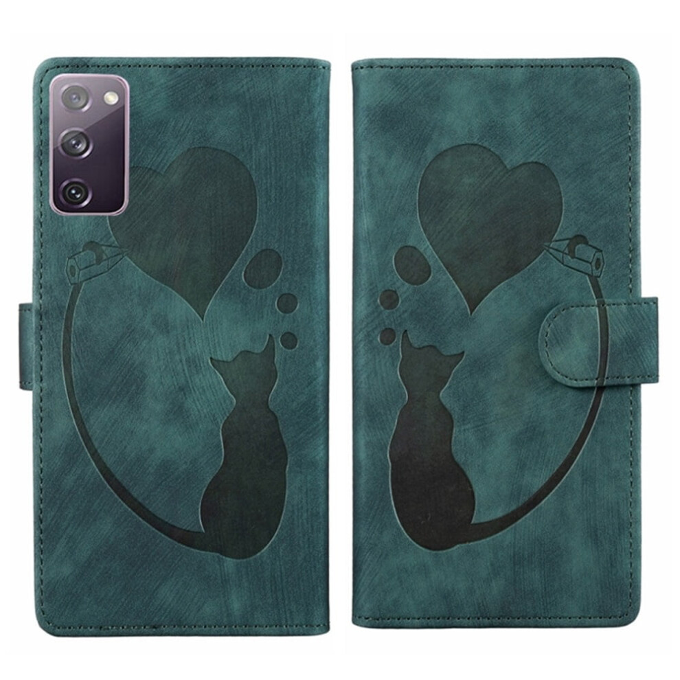Samsung Galaxy S20 Fe 5G Flip Wallet Case With Cat Pattern 9336866117585