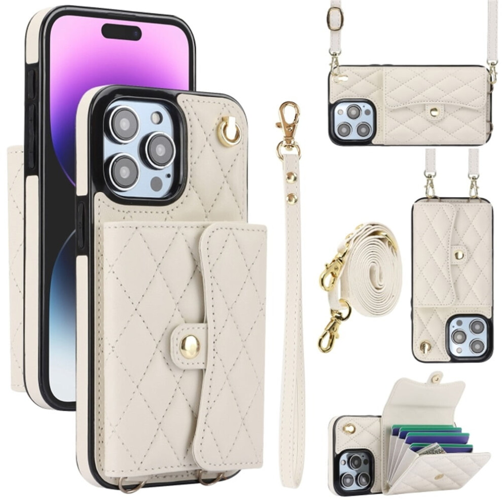 Rfid-Blocking Magnetic Flip Wallet Case For Iphone 15 Pro 9336866122312