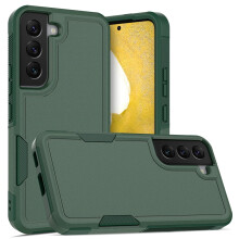 Defender Case for compatible with Samsung Galaxy S22 5G – Heavy Duty, Dustproof, Shockproof, Non-Slip Rugged Cover, Green