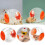 Brinquedo de corrida para hamster de 4,7 polegadas, ideal para exercícios de pequenos animais, como hamsters anões e outros animais de pequeno 1