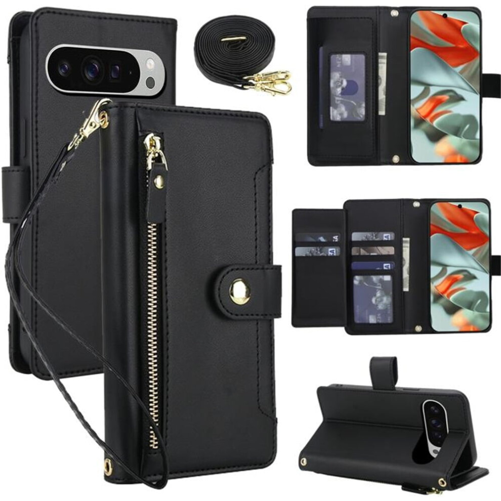 Rfid Blocking Wallet Case For Google Pixel 9 And 9 Pro 6.3 9152228993563