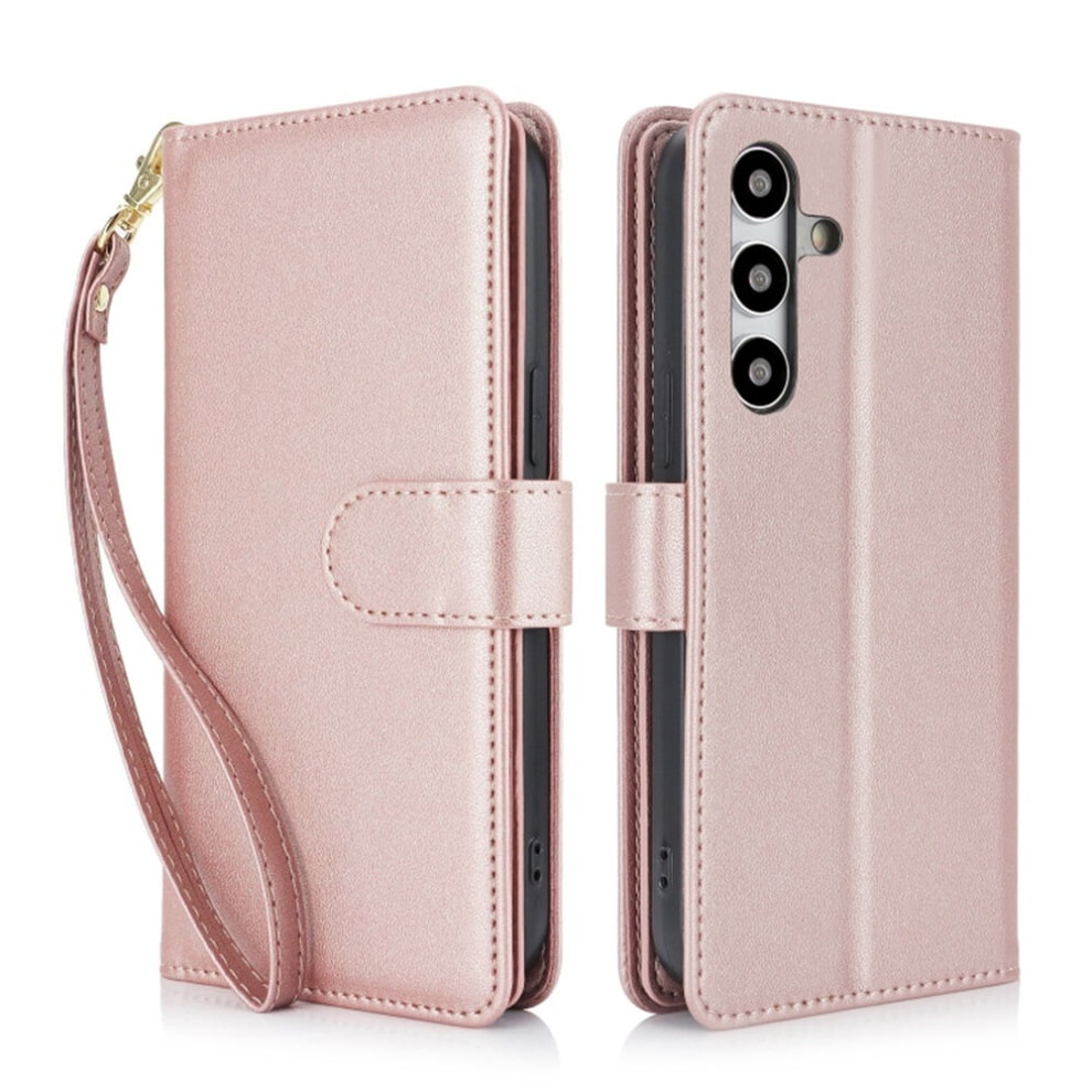Leather Magnetic Wallet Case For Samsung Galaxy S24+ And 9152228992283