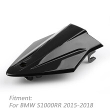 Copertura in plastica ABS per sedile posteriore lato passeggero per BMW S1000RR K46 2015-2018, colore nero.