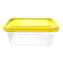 Mini boîtes de conservation rectangulaires hermétiques avec couvercles, idéales pour garder au frais les en-cas, les compléments alimentaires et