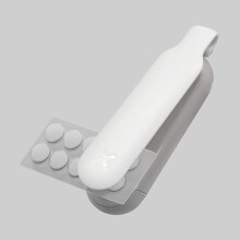 Inflatable Neck Pillow – Portable Chair Back Pillow, TPU Material, Air-Filled Comfort, Compatible with Office & Travel Use