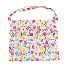 Egg Collecting Apron with Chicken Print, Multiple Pockets, Durable Polyester – Compatible with Farm, Poultry Care, Harvesting, Dog Grooming &